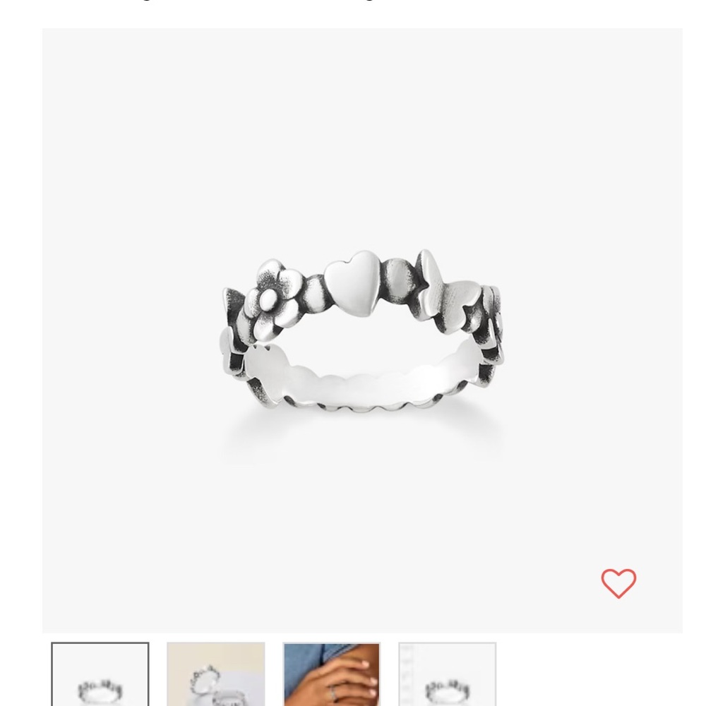 James Avery Natures Dance ring